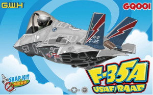 Model GQ001 myśliwiec F-35A USAF/RAAF edycja kids