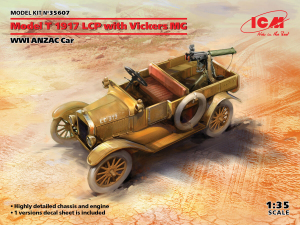 Model ICM 35607 Ford T 1917 LCP with Vickers MG WWI ANZAC Car