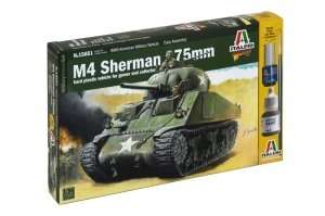Model Italeri 15651 WWII czołg M4 Sherman 75mm
