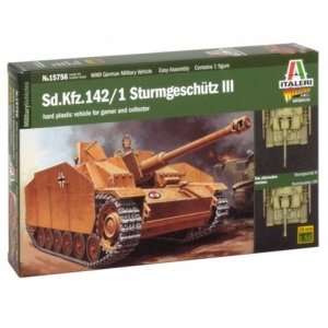 Model Italeri 15756 WWII Stug III do sklejania