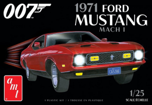 Model James Bond 1971 Ford Mustang Mach I AMT 1187
