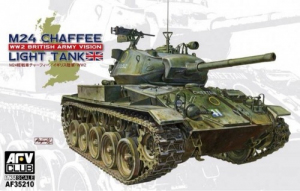Model M24 Chaffee light tank WWII British version AFV 35210
