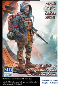 Model Master Box 35213 An old raider. Vadim. Skull Clan - Long-distance raid. 
