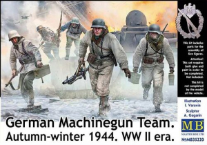 Model Master Box 35220 German Machinegun Team. Autumn - winter 1944