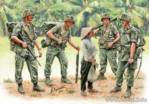 Model Master Box 3599 Patroling - Vietnam War series