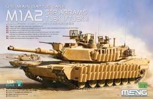 Model Meng TS-026 US Main battle tank M1A2 Abrams Tusk I/II