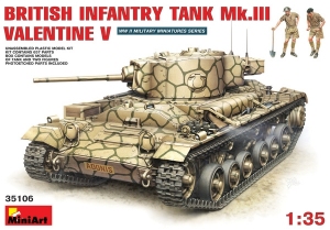 Model MiniArt 35106 Mk.III Valentine Mk5