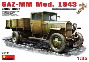 Model MiniArt 35134 GAZ-MM. mod.1943 cargo truck 