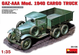 Model MiniArt 35136 GAZ-AAA mod.1940 cargo truck