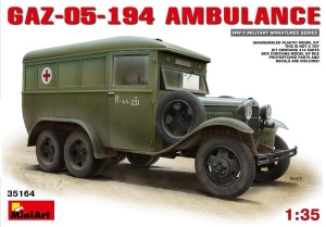 Model MiniArt 35164 GAZ05194 Ambulance