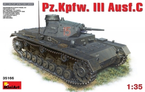 Model MiniArt 35166 PzKpfw III Ausf C