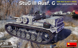 Model MiniArt 35362 StuG III Ausf. G Feb. 1943 Alkett Prod. With Winterketten 