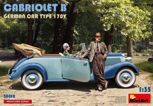 Model MiniArt 38018 Cabriolet B German Car Type 170V