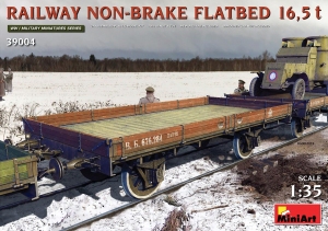 Model MiniArt 39004 Railway non-brake Flatbed 16,5t
