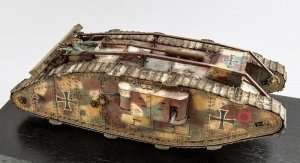 Model Takom 2009 Heavy battle tank Mark IV Female