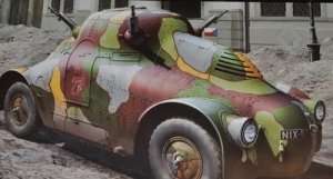 Model Takom 2024 WWII Skoda PA-II Turtle