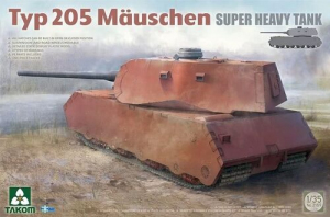 Model Takom 2159 Typ 205 Mauschen Super Heavy Tank