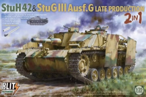 Model Takom 8006 StuH 42 & StuG III Ausf. G Late 2 in 1 1:35