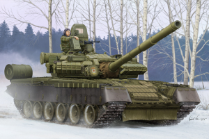 Model Trumpeter 05566 Soviet Tank T-80BV scale 1-35