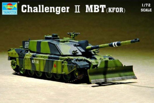 Model Trumpeter 07216 Challenger II MBT KFOR scale 1:72