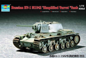 Model Trumpeter 07234 KV-1 1942 Simplified turret scale 1:72 