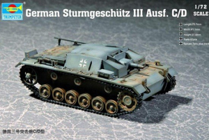 Model Trumpeter 07257 Stug III ausf. C/D scale 1:72