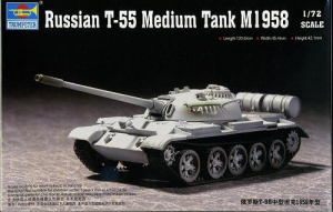 Model Trumpeter 07282 T-55 Mod. 1958 scale 1:72 