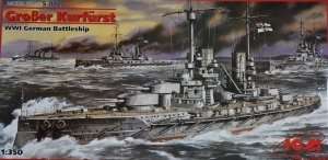 Model WWI German Battleship Grosser Kurfurst ICM S002