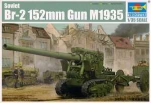 Model armaty 152mm BR-2 Trumpeter 02338 