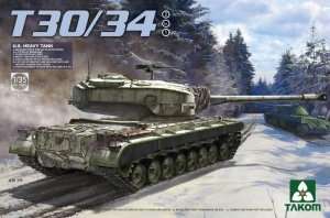Model czołgu T30/34 Takom 2065