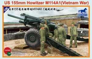 Model haubicy M114A1 155mm Bronco 35102