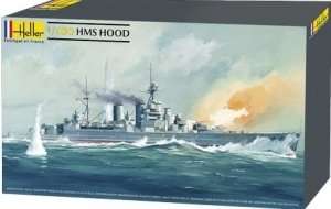 Model krążownika HMS Hood 1:400 Heller 81081