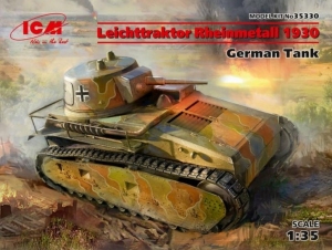 Model lekkiego czołgu Leichttraktor Rheinmetall 1930 ICM 35330