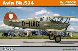 Model myśliwca Avia Bk-534 1:72 Eduard 70105