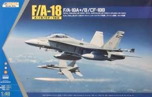 Model myśliwca F/A-18A+, CF-188 1:48 Kinetic 48030