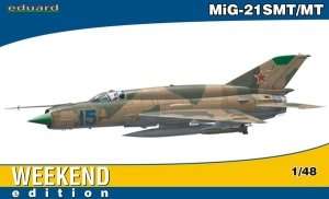 Model myśliwca MiG-21SMT Eduard 84129