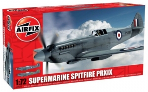 Model myśliwca Spitfire Pr.XIX skala 1:72 Airfix A02017