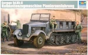 Model niemieckiego Sd.Kfz. 6 Trumpeter 05530