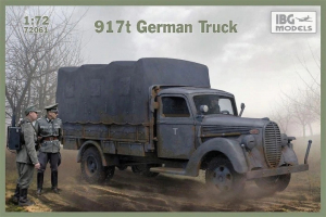 Model niemieckiej ciężarówki 917t IBG 72061