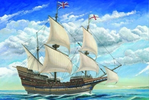 Model żaglowca Mayflower w skali 1:60 Trumpeter 01201