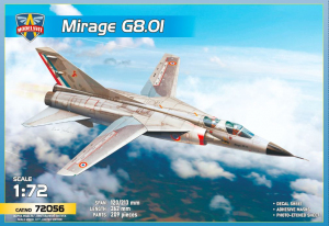 Modelsvit 72056 Mirage G8.01 Experimental Fighter 1/72 
