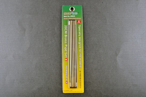 Mosiężne rurki 20cm 4 szt 2.1-2.8 mm szt Trumpeter 09935