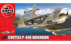 Myśliwiec Curtis P-40B Warhawk Airfix 01003B