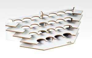 Narożny stojak na farby 36mm - S1Nb