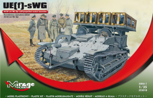 Niemiecka samobieżna wyrzutnia UE(f)-sWG - Mirage Hobby 355018 skala 1-35