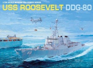 Niszczyciel rakietowy U.S.S. Roosevelt DDG-80 Dragon 7039
