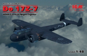 Nocny myśliwiec Do 17Z-7 model ICM 48245 skala 1-48