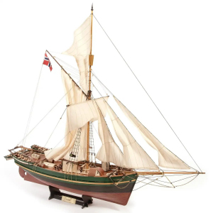 Gjoa Model Ship Amundsen's Arctic Vessel 1:45 OcCre 12016