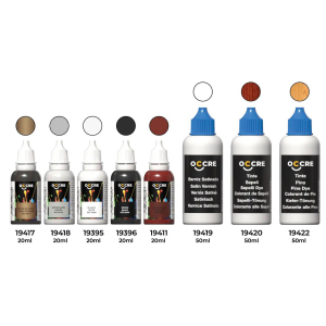 OcCre 90559 Zestaw farb i bejc do modelu statku Belle Poule 