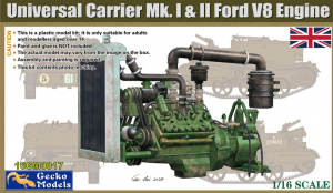 PREORDER Gecko Models 16GM0017 Universal Carrier Mk.I & II Ford V8 Engine 1/16